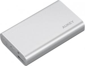 Powerbank Aukey PB-AT10 10050 mAh Srebrny 2