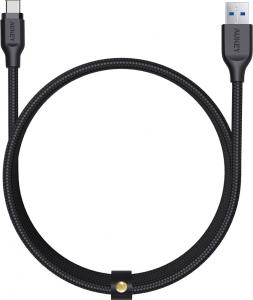Kabel USB Aukey USB-A - USB-C 2 m Czarny (CB-AC2 BLACK) 2