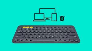 Klawiatura Logitech K380 Multi-Device Bezprzewodowa Czarna RU (920-007584) 4