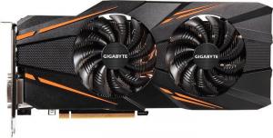 Karta graficzna Gigabyte GeForce GTX 1070 8 GB 256 bit PCIE 3.0 16x GDDR5 Memory 8008 MHz GPU 1506 MHz Dual Slot Fansink 1xDVI 1xHDMI 3xDisplayPort (GV-N1070WF2-8GDV2) 4