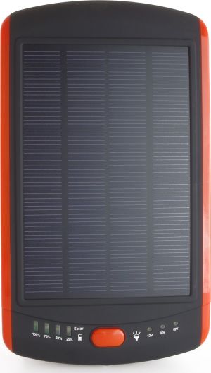 Powerbank PowerNeed 23000mAh z panelem solarnym 2.5W, DC do 19V (S23000) 9