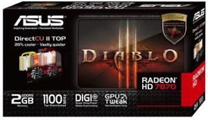 Karta graficzna Asus Radeon HD7870 2048MB DDR5/256bit DVI/HDMI/DP PCI-E (1100/5000) (wer. OC - TOP) (wentylator DirectCU II) ( wer. 2) (HD7870-DC2TG-2GD5) 4
