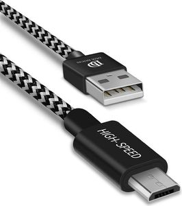 Kabel USB Dux Ducis USB-A - microUSB 0.25 m Czarny (47141-uniw) 1
