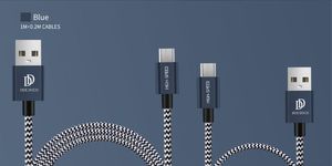 Kabel USB Dux Ducis USB-A - microUSB 1 m Srebrny (47162-uniw) 17