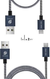 Kabel USB Dux Ducis USB-A - microUSB 1 m Srebrny (47162-uniw) 20
