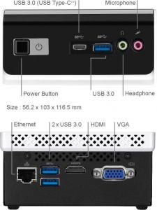 Komputer Gigabyte PC KIT BRIX CMD-J4105/GB-BLCE-4105C 7