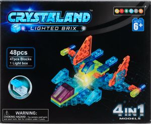 Crystaland Lighted Brix Świecące klocki 4in1 48 elementów 1