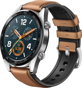 Smartwatch Huawei Watch GT Classic Silver Brązowy  (55023257) 1