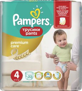 Pampers Pants Premium Care 4, 8-14 kg, 22 szt. 2