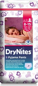 Pieluszki Huggies Pieluchomajtki DryNites Girls 8-15lat, 27-57 kg, 9 szt. 1