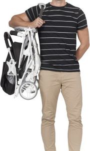 Wózek Euro-Cart spacerowy Volt Pro Powder Pink 14