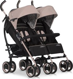 Wózek easyGO Wózek bliźniaczy Duo Comfort Latte 2