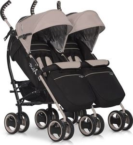 Wózek easyGO Wózek bliźniaczy Duo Comfort Latte 3
