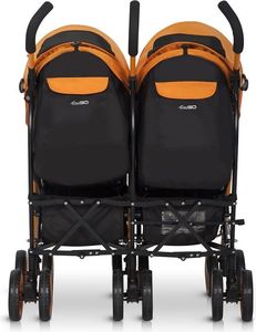 Wózek easyGO Wózek bliźniaczy Duo Comfort Latte 7