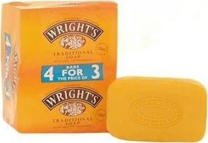 Wrights Mydło w kostce Traditional Coal Tar 4 szt. 2