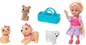 Kiti Lalka z pieskami 11.4cm 2