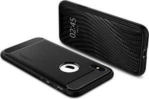 Spigen Nakładka Rugged Armor do Apple iPhone XS Max czarna 4