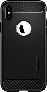 Spigen Nakładka Rugged Armor do Apple iPhone XS Max czarna 8