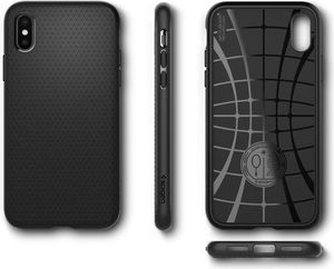 Spigen Nakładka Liquid Air do Apple iPhone XS Max czarna 5