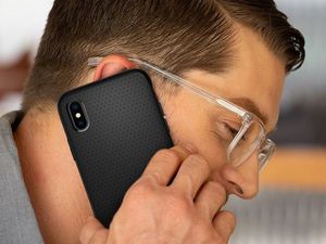 Spigen Nakładka Liquid Air do Apple iPhone XS Max czarna 7
