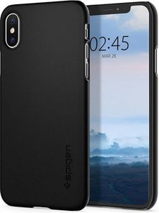 Spigen Nakładka Thin Fit do Apple iPhone XS Max czarna 3