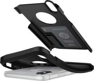 Spigen Nakładka Tought Armor do Apple iPhone XS Max czarna 2
