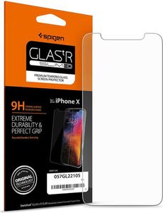 Spigen SZKŁO HARTOWANE SPIGEN GLAS.TR SLIM IPHONE XS MAX 2