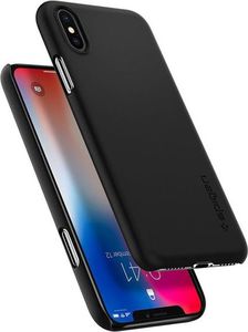 Spigen Nakładka Thin Fit do Apple iPhone X/XS czarna 2
