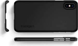 Spigen Nakładka Thin Fit do Apple iPhone X/XS czarna 3