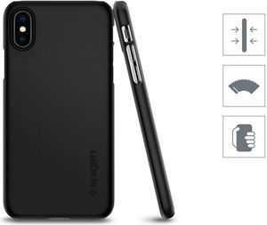 Spigen Nakładka Thin Fit do Apple iPhone X/XS czarna 4