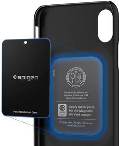 Spigen Nakładka Thin Fit do Apple iPhone X/XS czarna 5