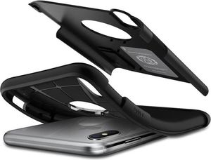 Spigen Nakładka Slim Armor do Apple iPhone X/XS czarna 2