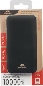 Powerbank RivaCase VA2110 10000 mAh Czarny  (VA2110) 7