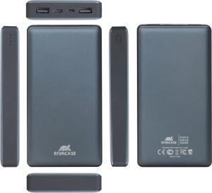 Powerbank RivaCase VA1215 15000 mAh Szary 6