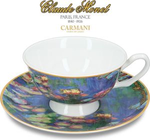 Carmani Filiżanka do kawy - Monet - Nenufary + mostek 1