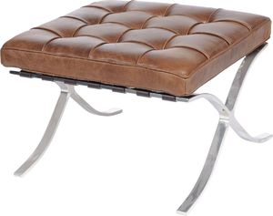 D2 Design Podnóżek BA1 ciemny vintage brązowy 1