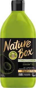 Nature Box Avocado Oil Odżywka do włosów odbudowująca 385ml 1