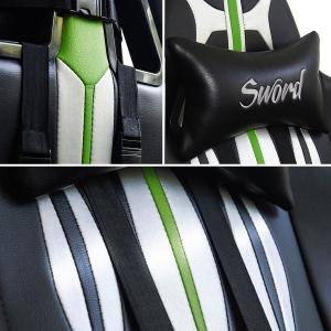 Fotel Warrior Chairs Sword zielony 5