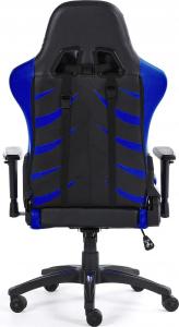 Fotel Warrior Chairs Monster gamingowy (kolor niebieski) 2