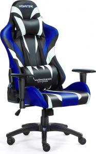 Fotel Warrior Chairs Monster gamingowy (kolor niebieski) 3