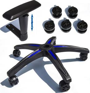 Fotel Warrior Chairs Sport Extreme gamingowy (kolor niebieski) 4