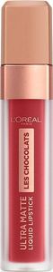 L’Oreal Paris Pomadka Les Chocolats Ultra Matte nr 864 Tasty Ruby 7.6 ml 1