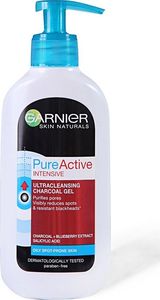 Garnier Intensywnie oczyszczający żel do twarzy z węglem drzewnym Pure Active 200 ml 1