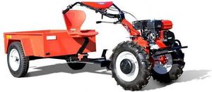 Hecht 57100 PRZYCZEPA PRZYCZEPKA OGRODOWA WOZIDŁO WÓZEK OGRODOWY DO TRAKTORKA GLEBOGRYZARKI HECHT 7100 / 7970 Udzwig 500kG 5