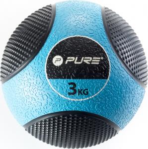 Pure Piłka lekarska czarno-niebieska 3 kg (20660285) 1