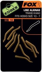 Fox Line Aligner Hook roz. 10-7 - Trans Khaki x 10 (CAC559) 1