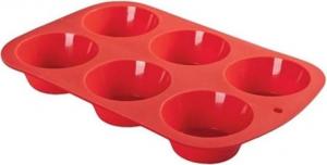 Banquet Silikonowa forma do pieczenia muffinów RED (8591022238295) 2