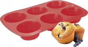 Banquet Silikonowa forma do pieczenia muffinów RED (8591022238295) 3