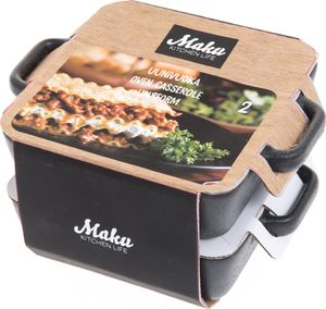 Maku Zestaw ceramicznych naczyń do pieczenia, 2 szt 3