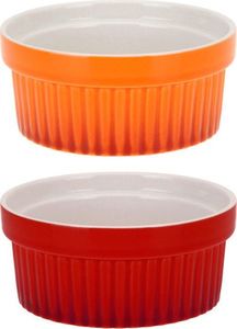 Edaxo Kolorowe ceramiczne miseczki, kokilki wielofunkcyjne 260 ml - 2szt 2
